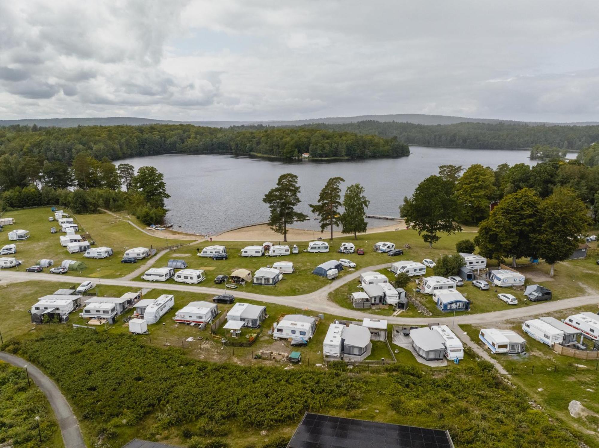 Halens Camping Och Stugby Olofstrom Luaran gambar